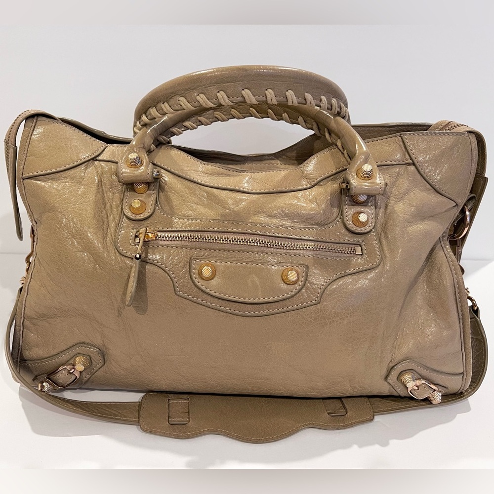 Balenciaga lamb skin Giant City Bag